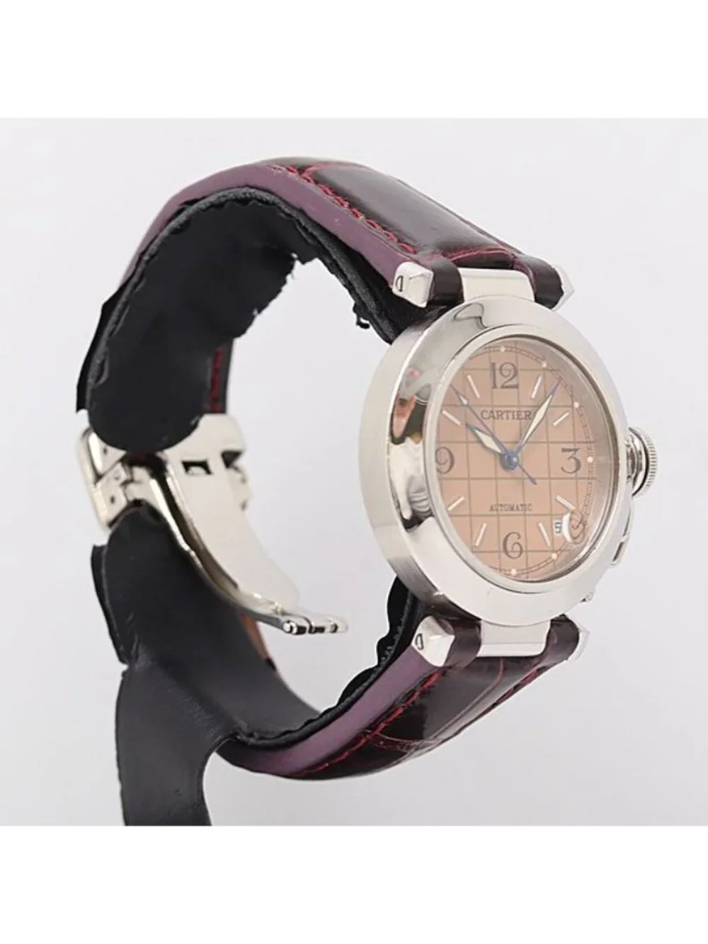 Cartier Pasha C Automatic Winding Date Brown Dial Watches Myt Watch